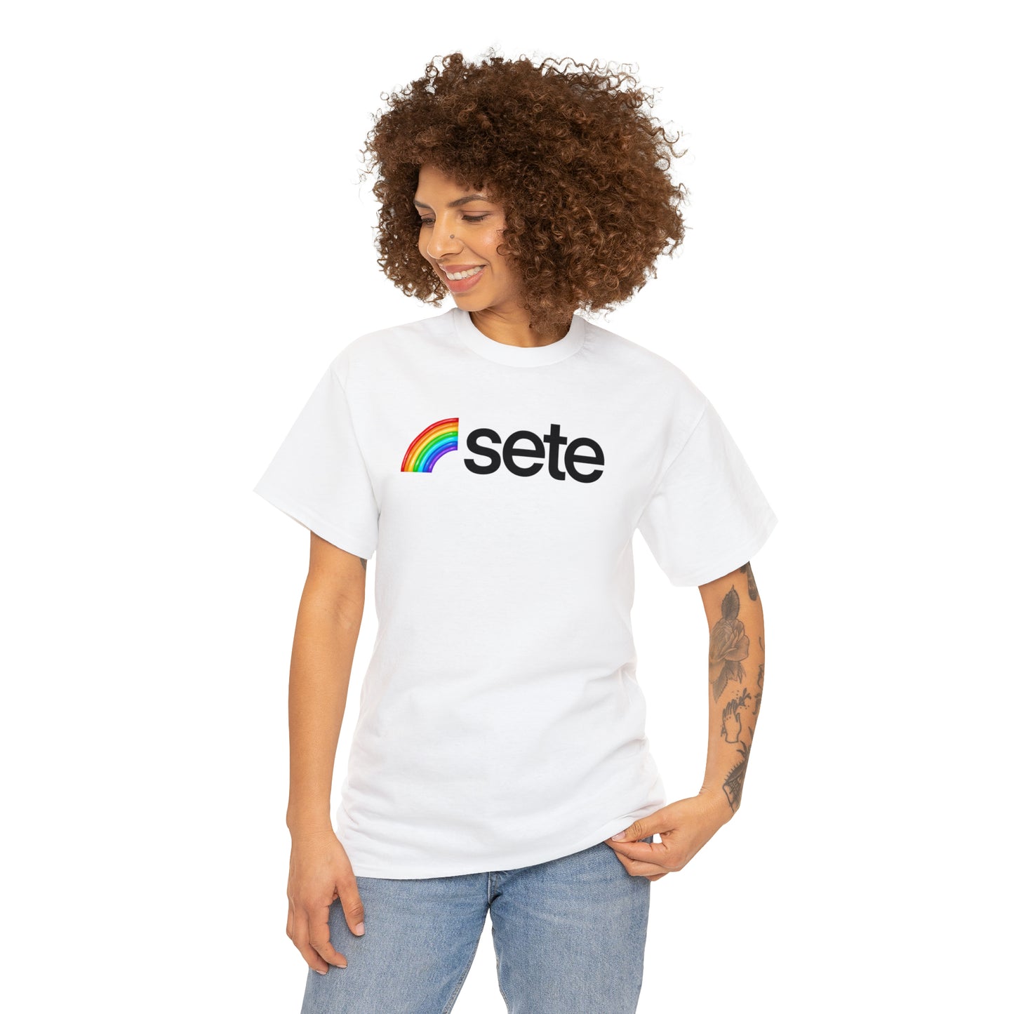 SETE Arco Iris Unisex Heavy Cotton Tee