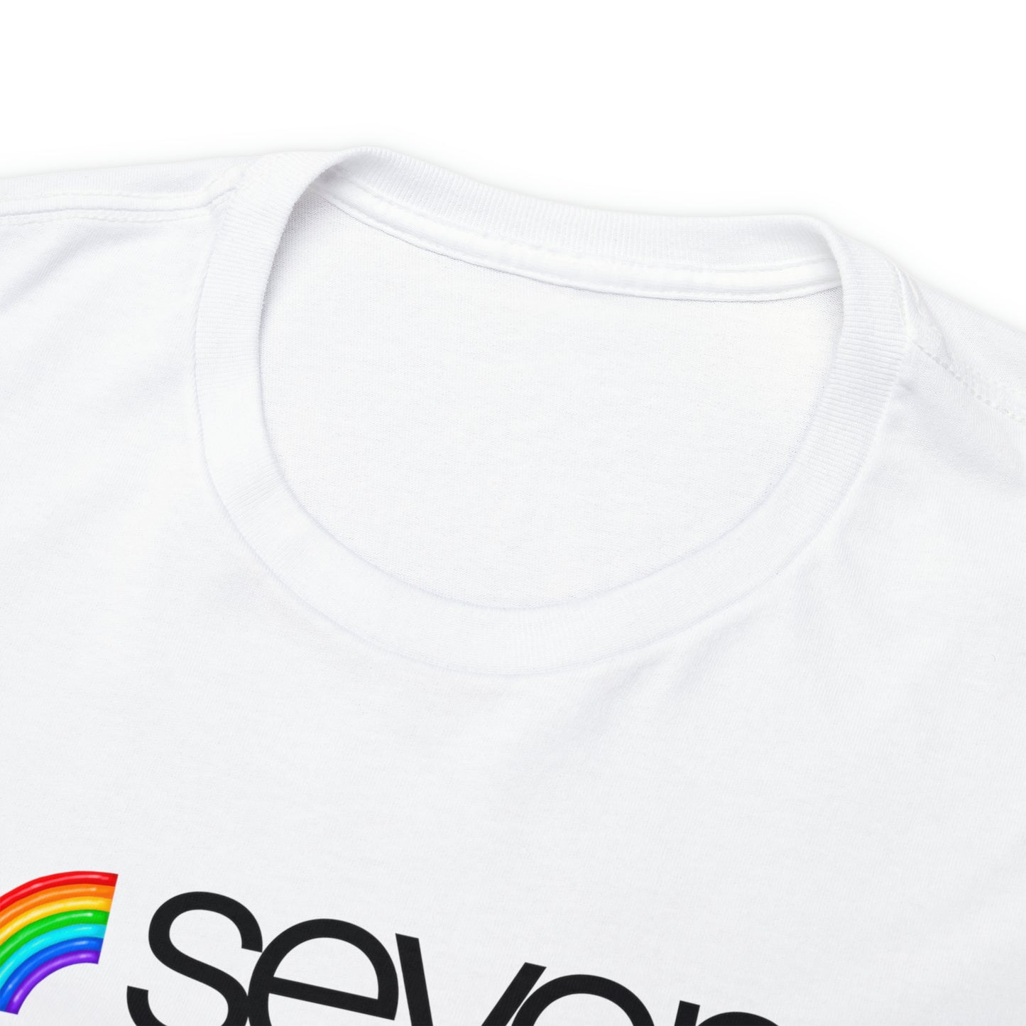 SEVEN RAINBOW Unisex Heavy Cotton Tee