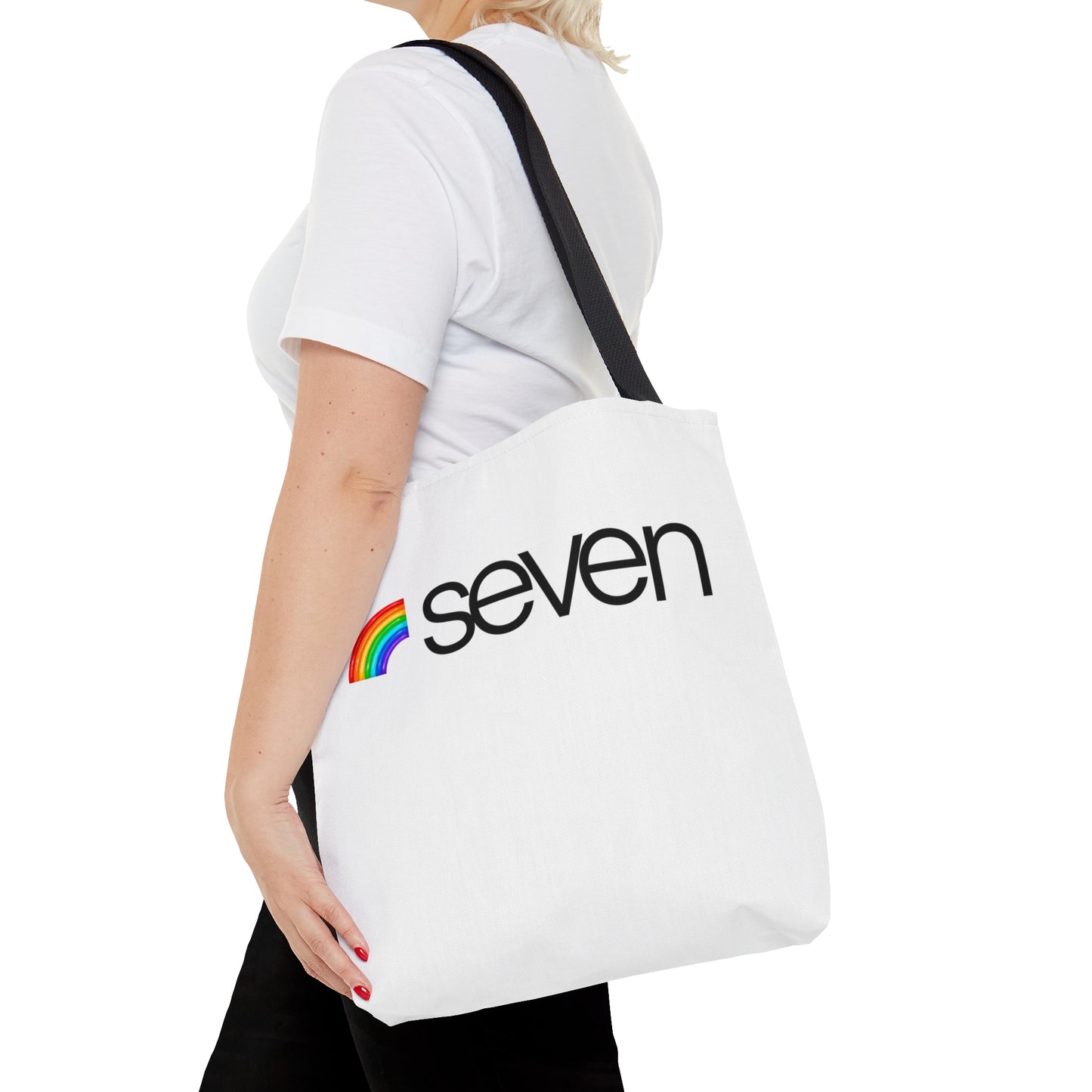 Seven Rainbow Tote Bag