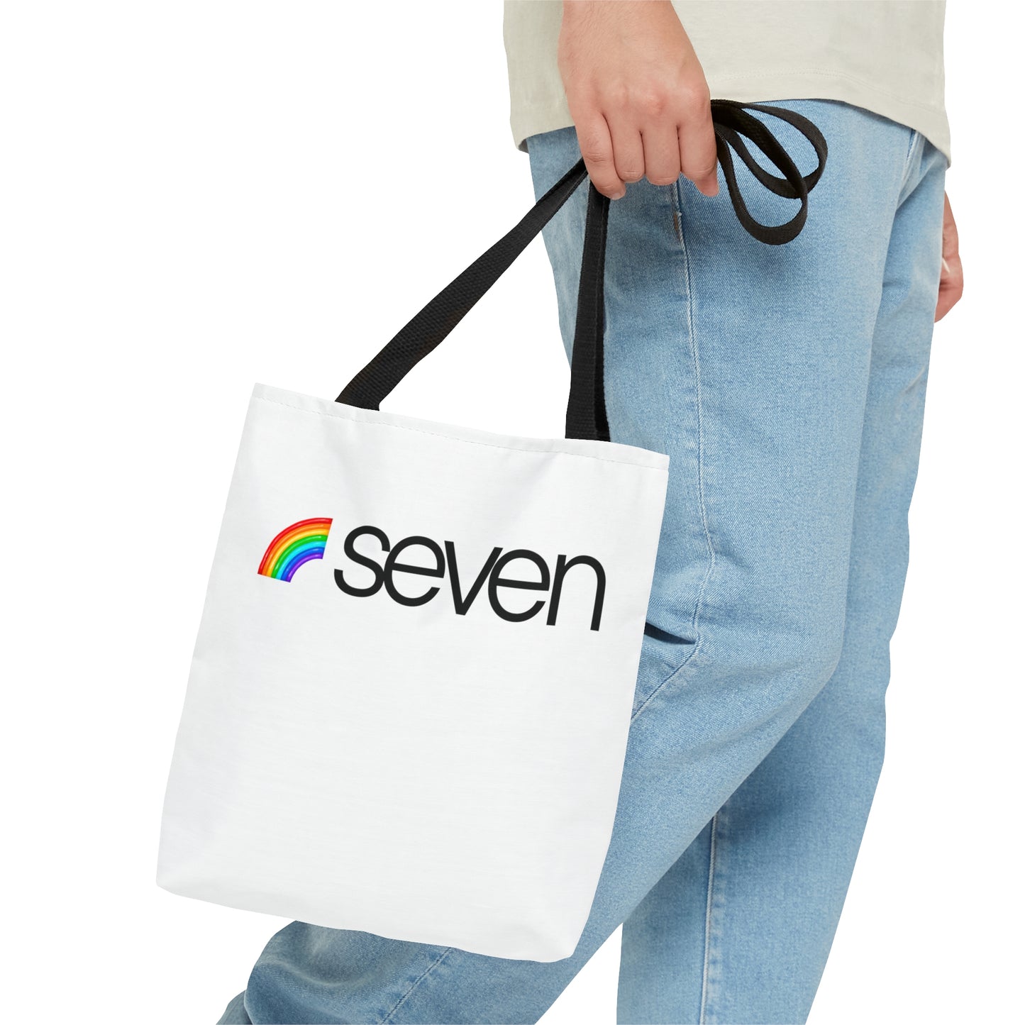 Seven Rainbow Tote Bag