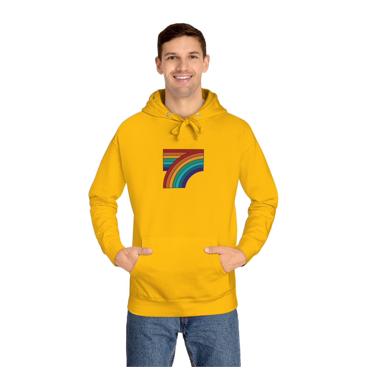 7Rainbow FALL Unisex Fleece Hoodie