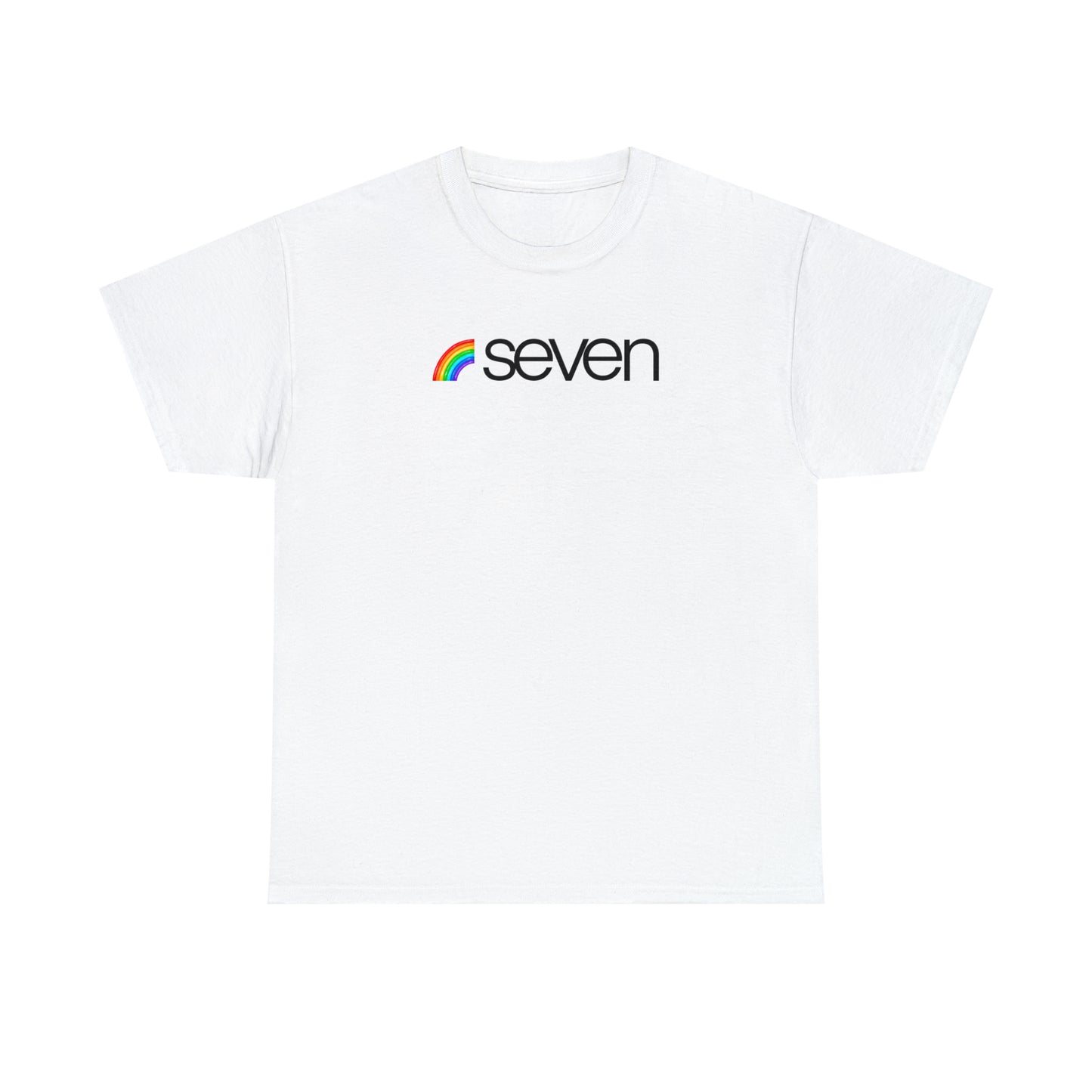 SEVEN RAINBOW Unisex Heavy Cotton Tee