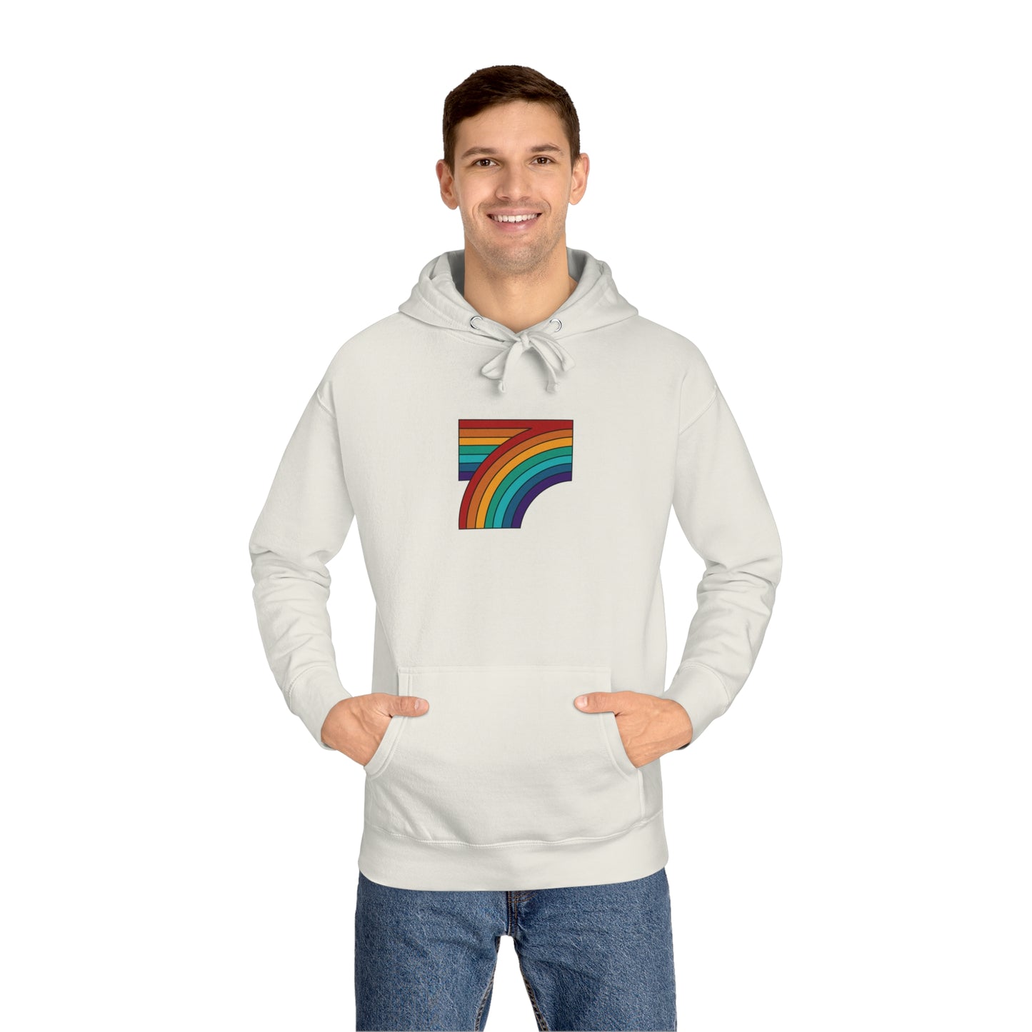 7Rainbow FALL Unisex Fleece Hoodie