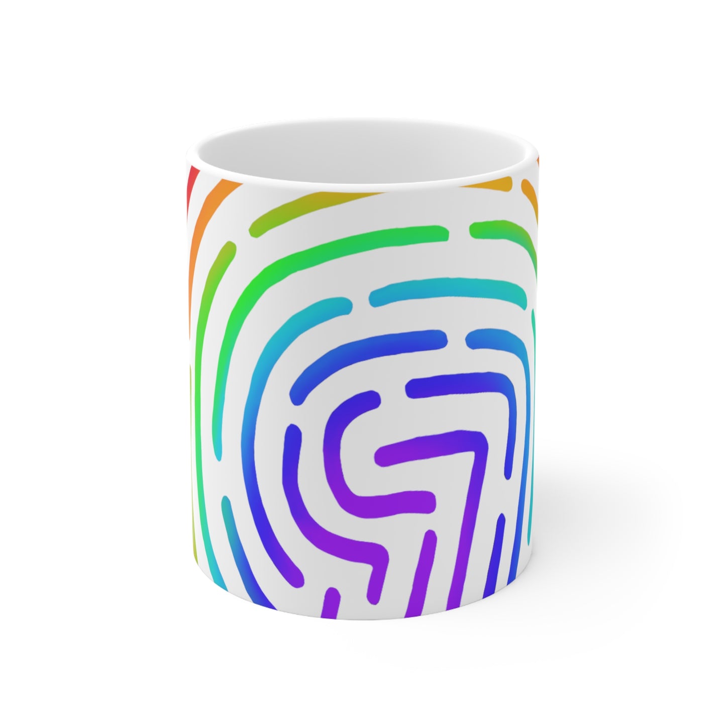 7FINGERPRINT Ceramic Mug 11oz