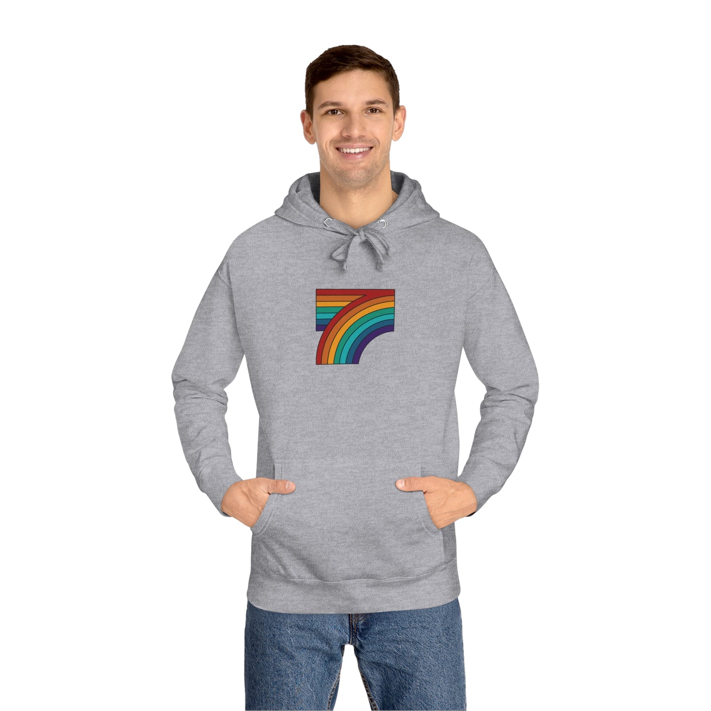 7Rainbow FALL Unisex Fleece Hoodie