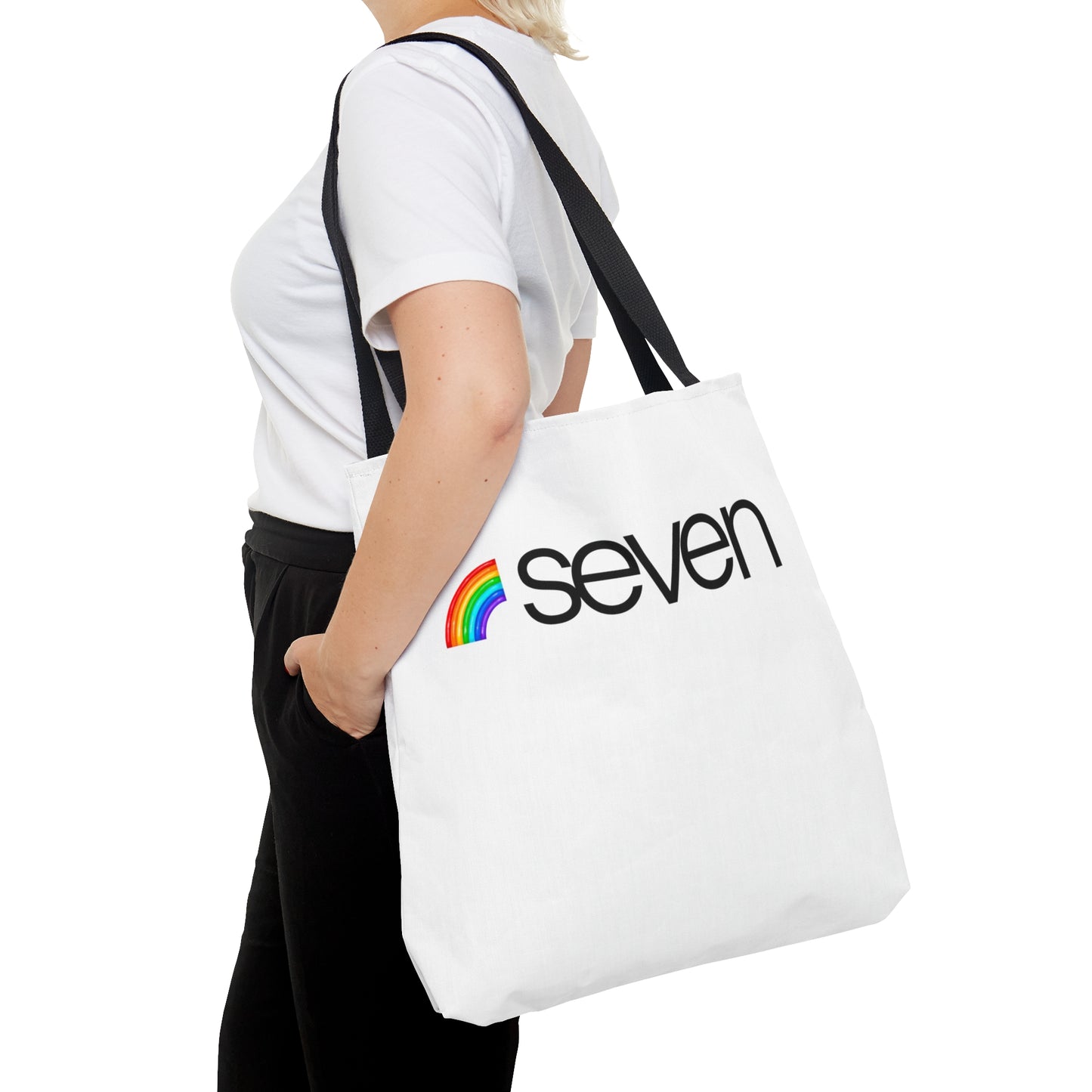 Seven Rainbow Tote Bag