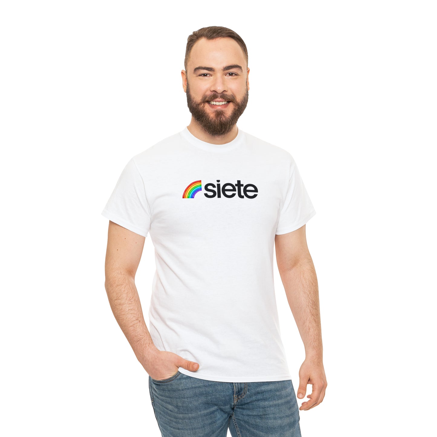 Arcoiris SIETE Unisex Heavy Cotton Tee